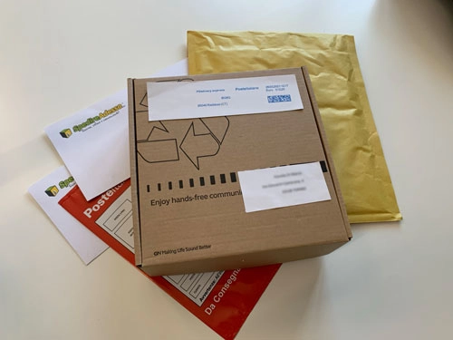 buste e pacco postmail internazionali affrancata