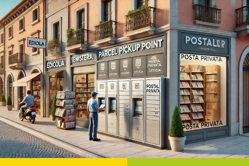 Punti di ritiro e consegna pacchi