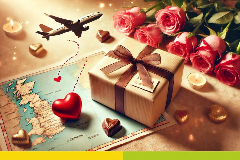 san valentino: spedire regalo tuo amato distanza