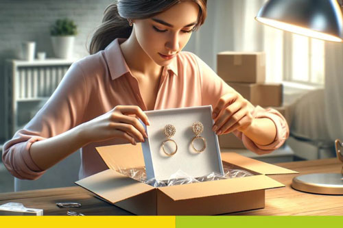 come spedire orecchini