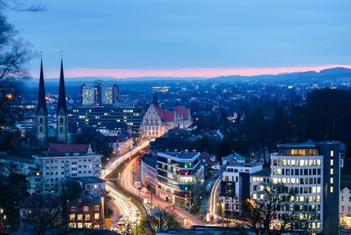 bielefeld panorama città