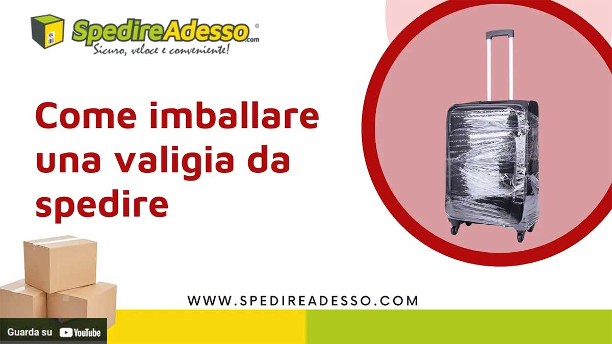 come imballare bagagli e valigie da spedire Video come imballare bagagli e valigie da spedire