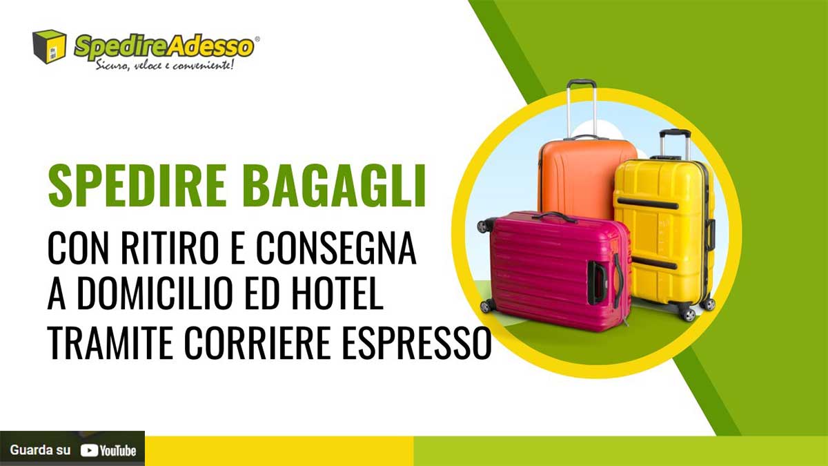 come spedire bagagli e valigie Video come spedire bagagli e valigie