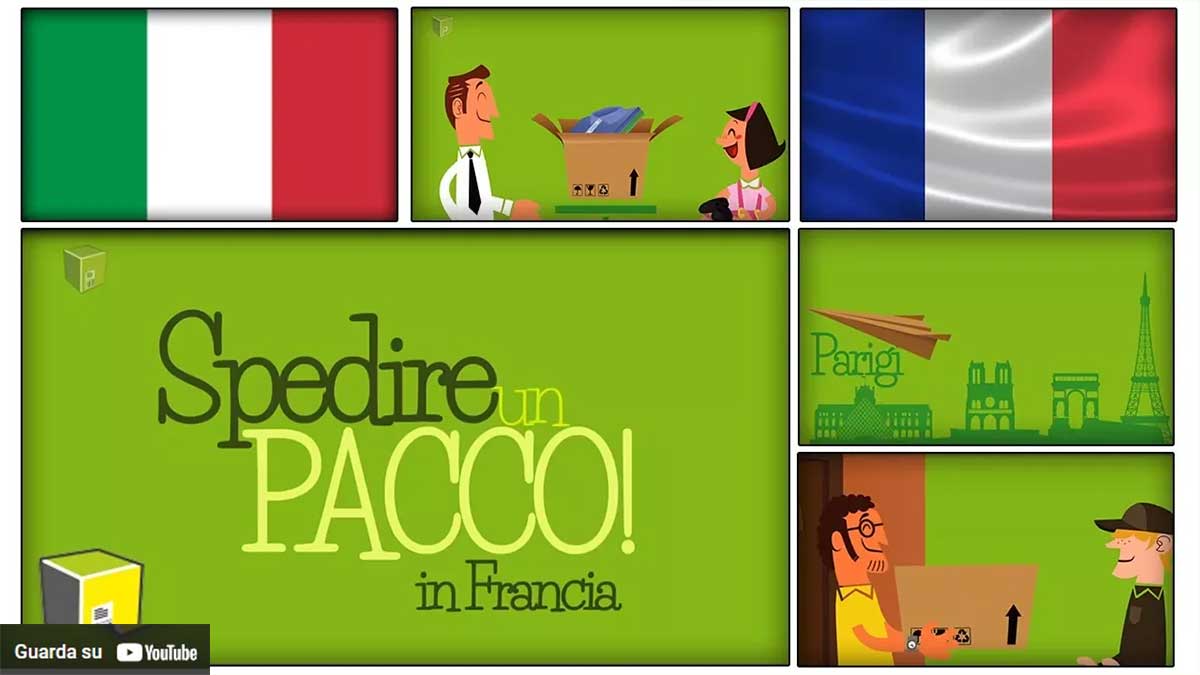 come spedire in Francia Video come spedire in Francia